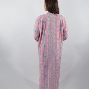 Kimono gris et bleu