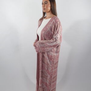 Kimono coloré rose fushia